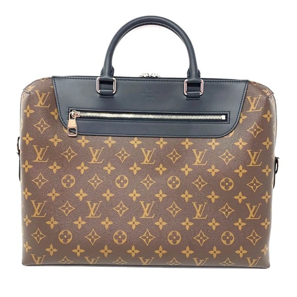 Louis Vuitton | Porte-Documents Jour Brown Monogram Messenger Laptop Bag - Picture 3 of 16